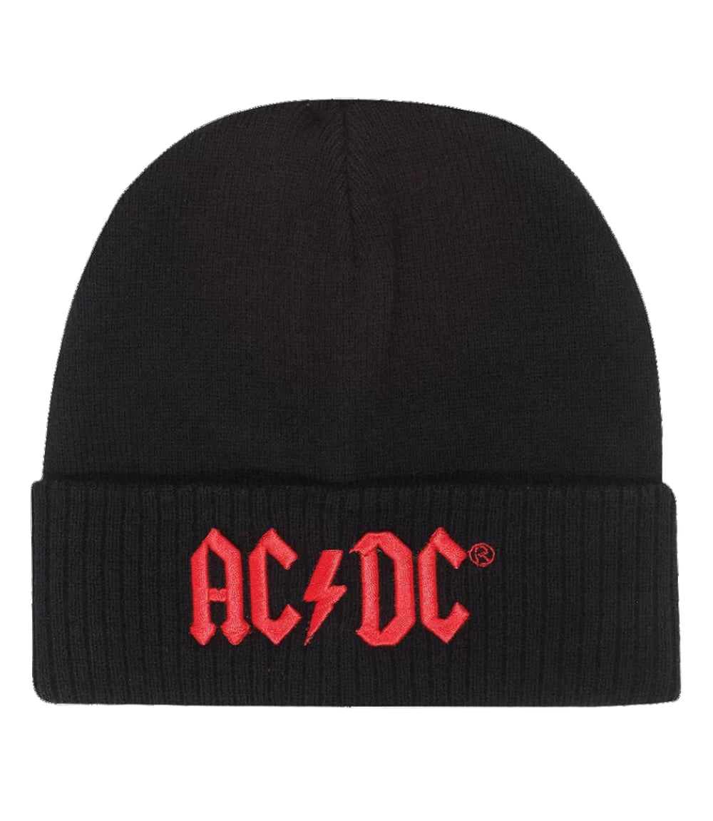 AC/DC Applique Logo Beanie