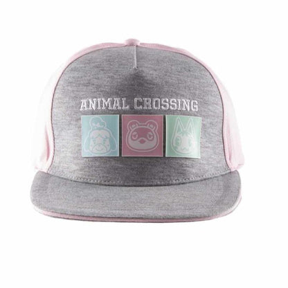 Nintendo Animal Crossing Pastel Squares Snapback Cap