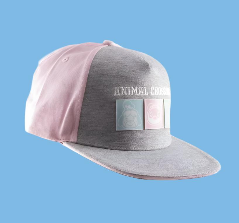 Nintendo Animal Crossing Pastel Squares Snapback Cap