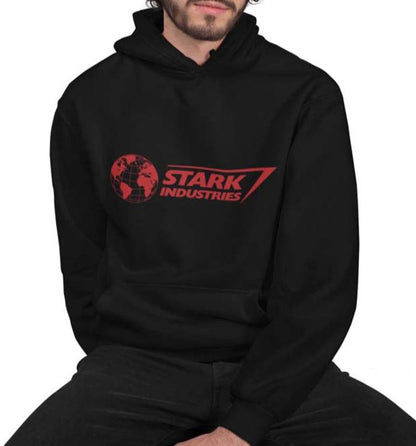 Marvel Comics - Stark Industries - Unisex Pullover Hooded Sweatshirt