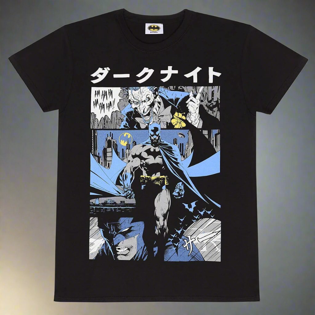 DC Comics Batman Manga Cover T-Shirt