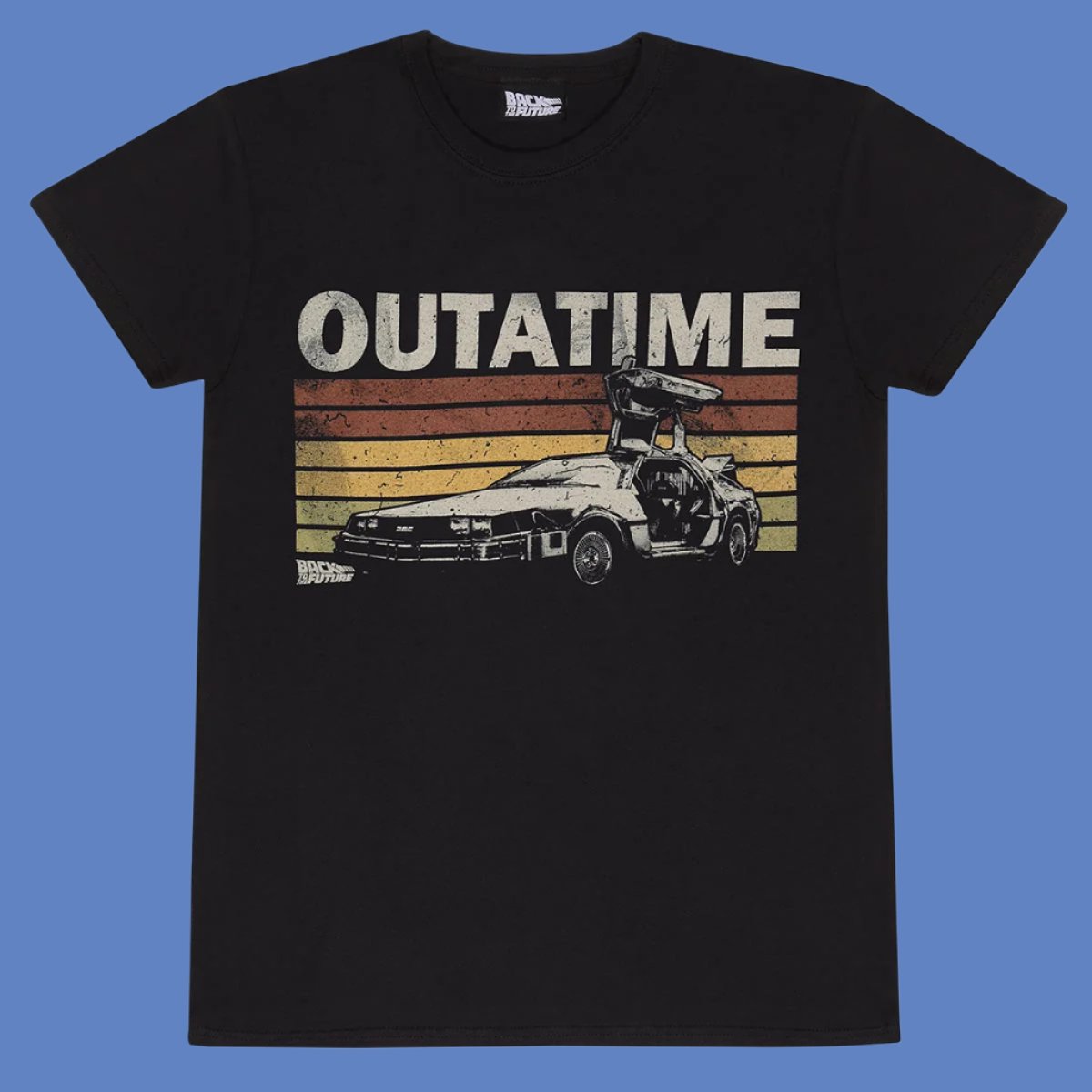 Retro Back To The Future Outatime T-shirt