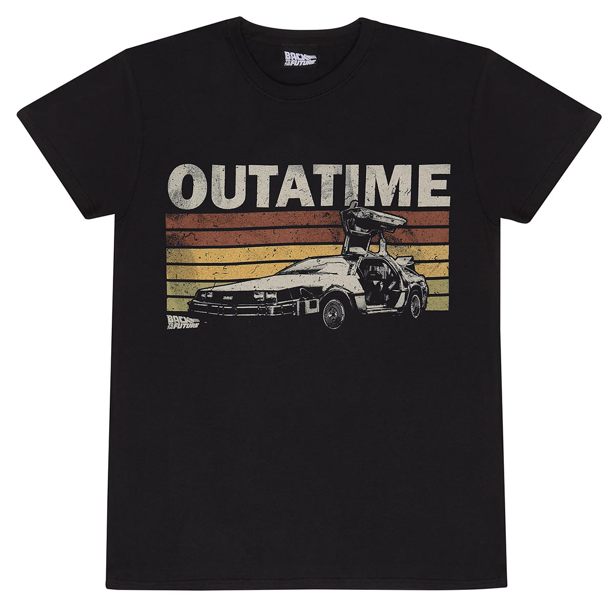 Retro Back To The Future Outatime T-shirt