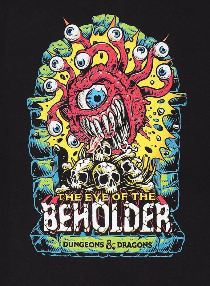 Dungeons And Dragons Beholder Colour Pop T-Shirt