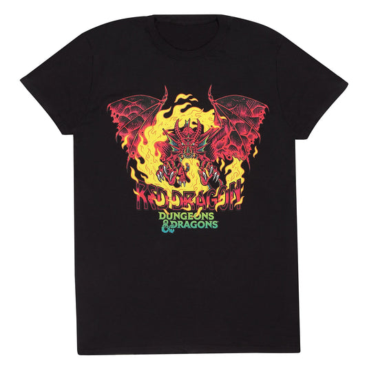 Dungeons And Dragons Red Dragon Colour Pop T-Shirt