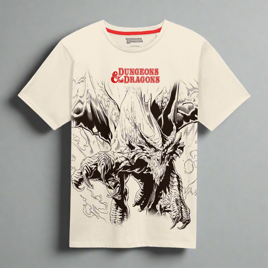 Dungeons And Dragons Superheroes Inc. Dragon Premium T-Shirt