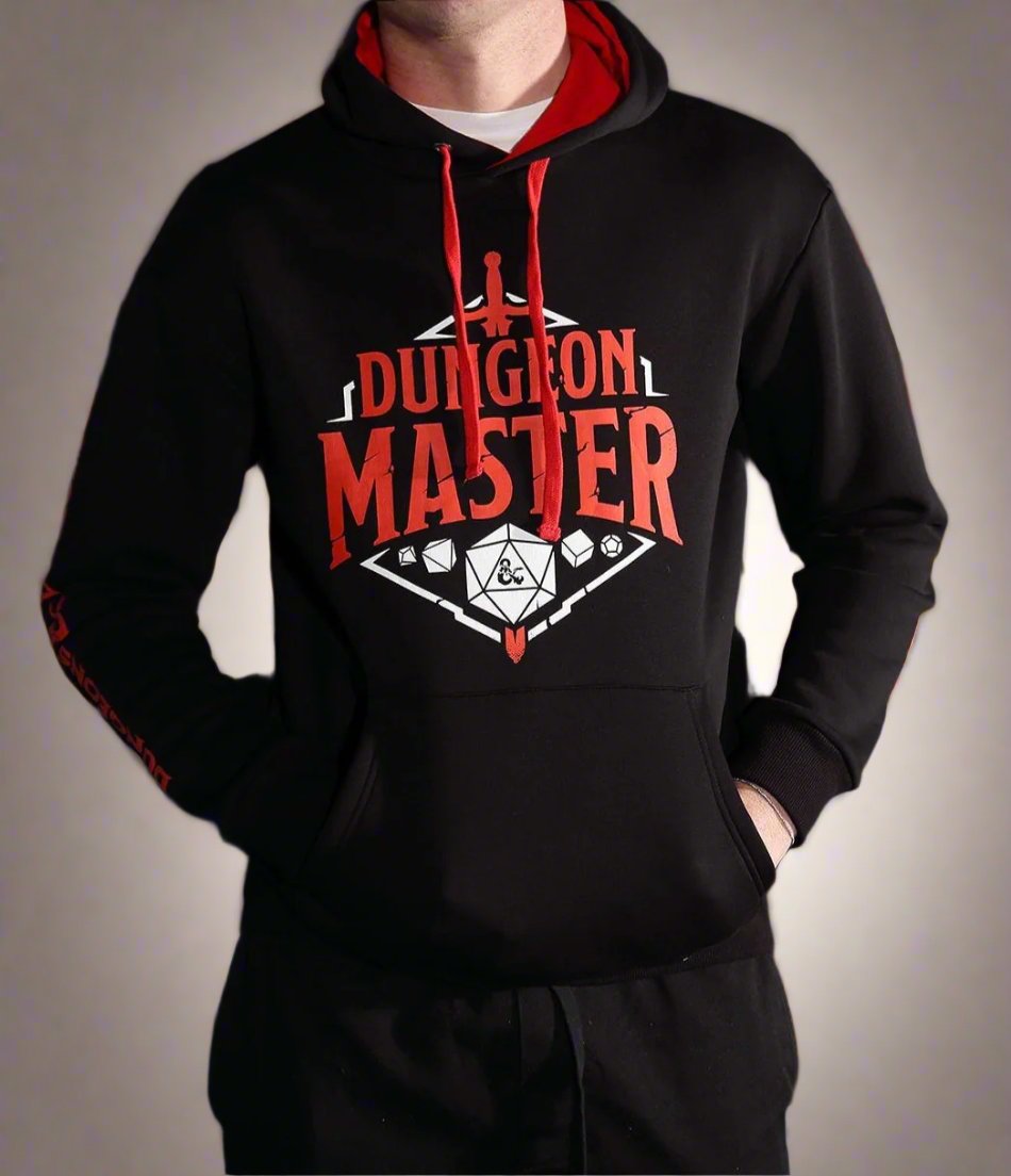 Dungeons & Dragons - Dungeon Master Superheroes Inc. Premium Contrast Pullover Hoodie