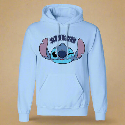 Disney Lilo and Stitch - Cute Stitch Face - Unisex Pullover Hoodie