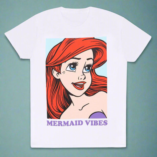 Disney Little Mermaid  - Mermaid Vibes T-Shirt