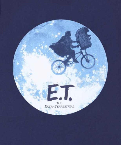 E.T Retro Movie - Moon Ride Silhouette Unisex T-Shirt