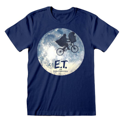 E.T Retro Movie - Moon Ride Silhouette Unisex T-Shirt