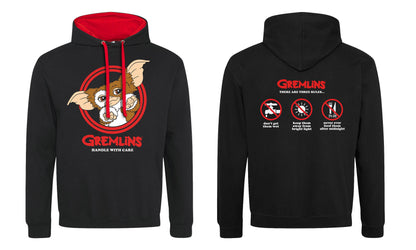 Gremlins Three Rules SuperHeroes Inc. Contrast Pullover Hoodie