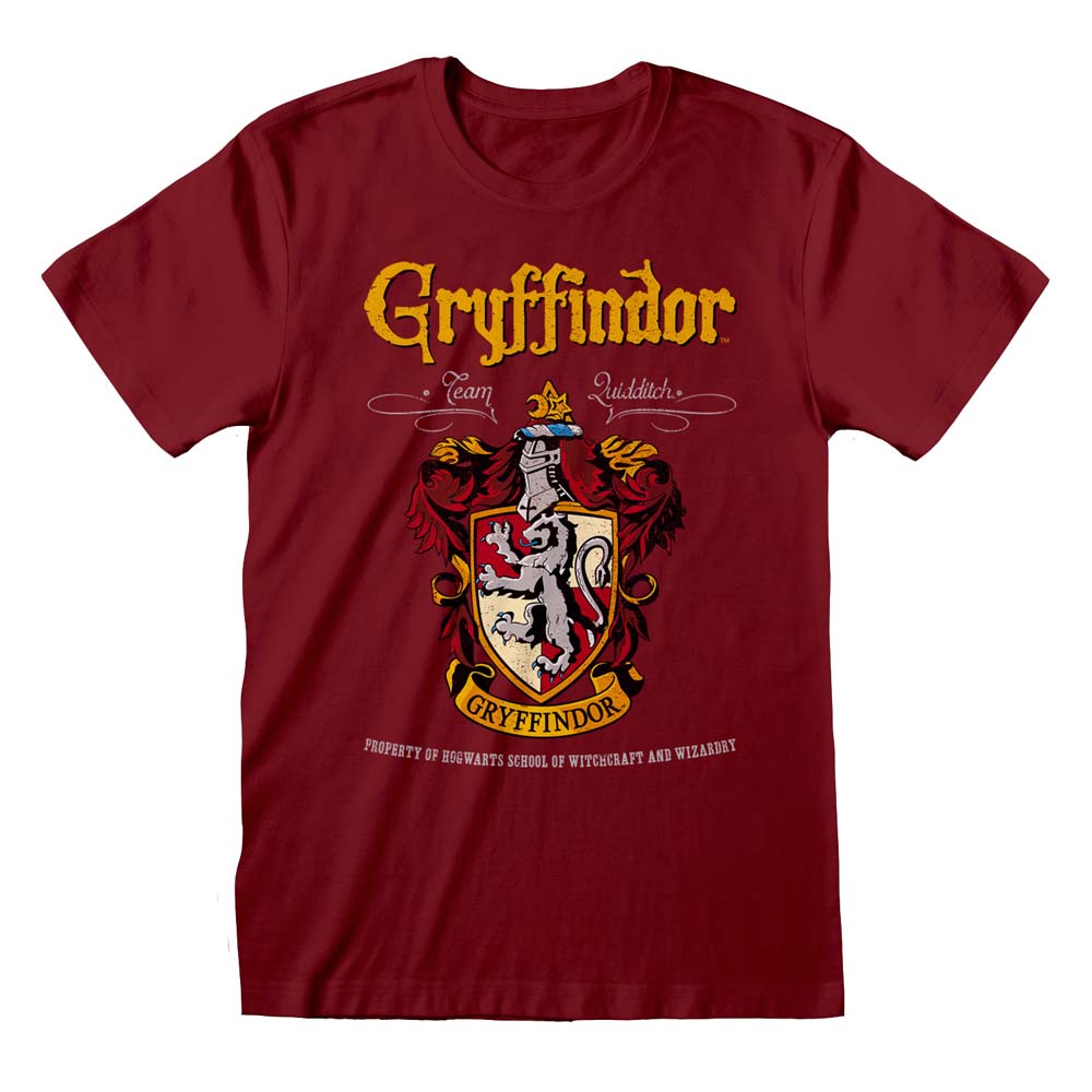 Harry Potter - Gryffindor Red Crest T-Shirt