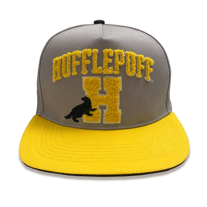 Harry Potter College Hufflepuff Snapback Cap - Unisex Adults