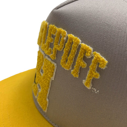 Harry Potter College Hufflepuff Snapback Cap - Unisex Adults