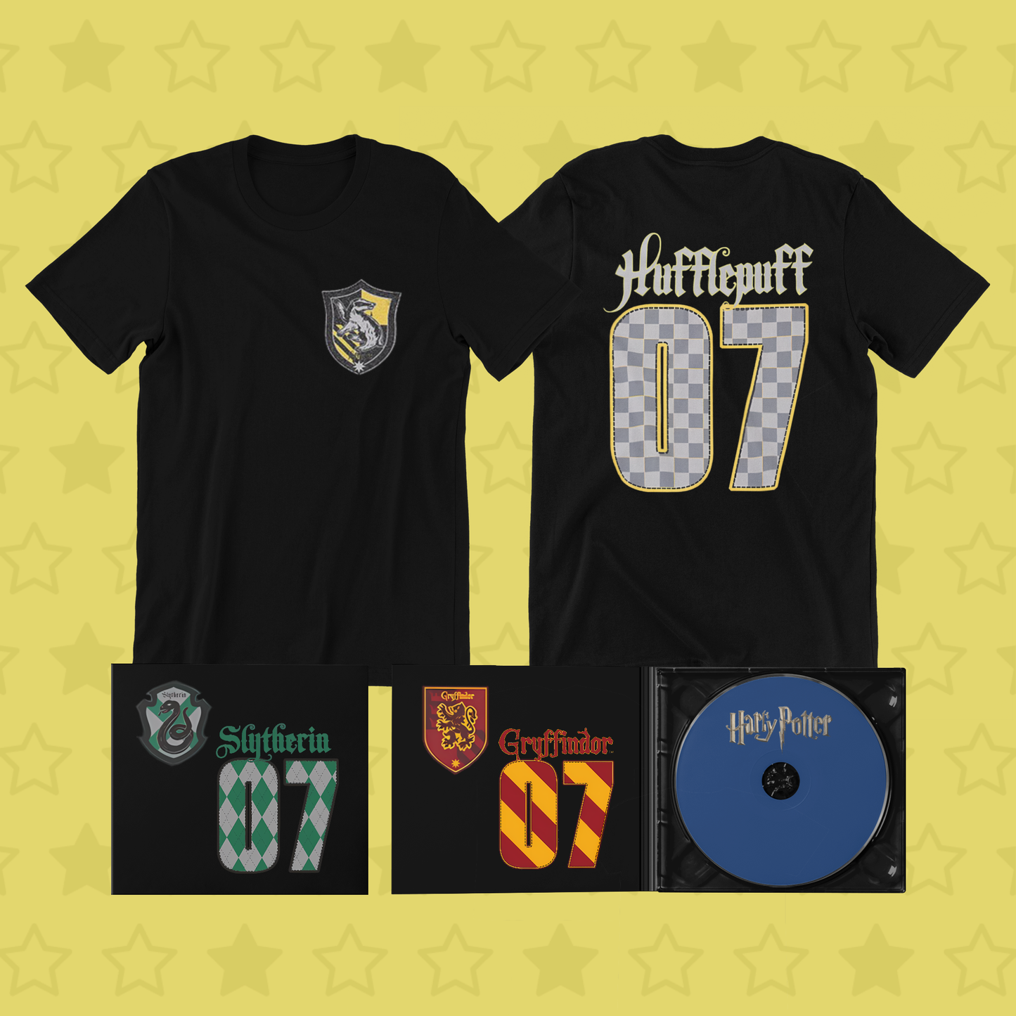 Harry Potter – Quidditch Hufflepuff T-Shirt - Men's/Unisex