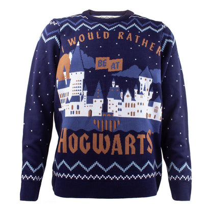 Harry Potter - Rather Be At Hogwarts - Knitted Jumper