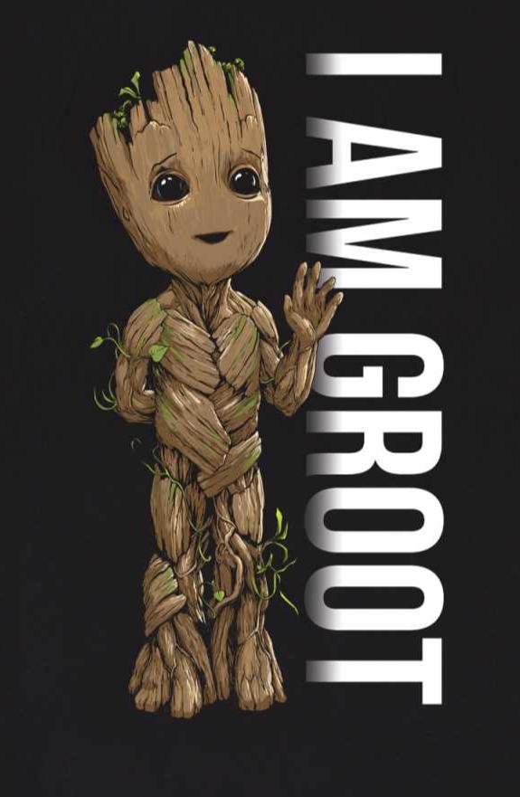 Marvel Comics Guardians Of The Galaxy I Am Groot Unisex T-Shirt