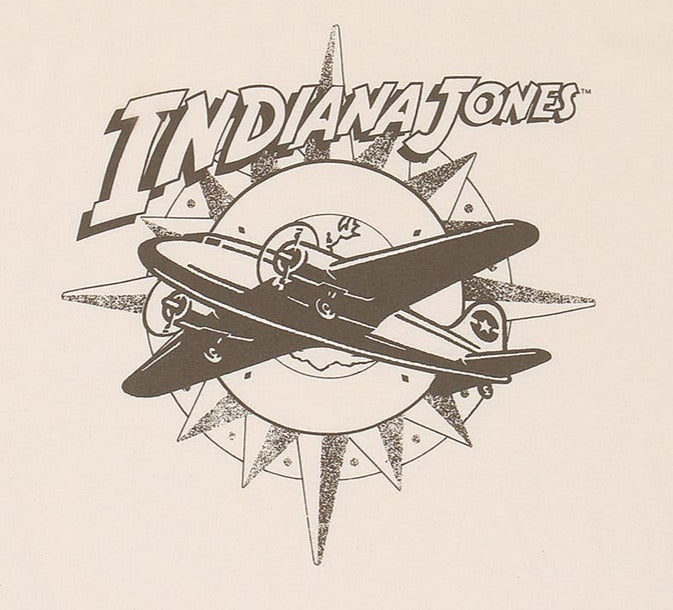 Indiana Jones Plane And Compass T-Shirt Unisex