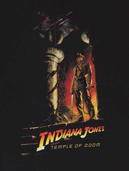 Indiana Jones Temple Of Doom Poster T-Shirt