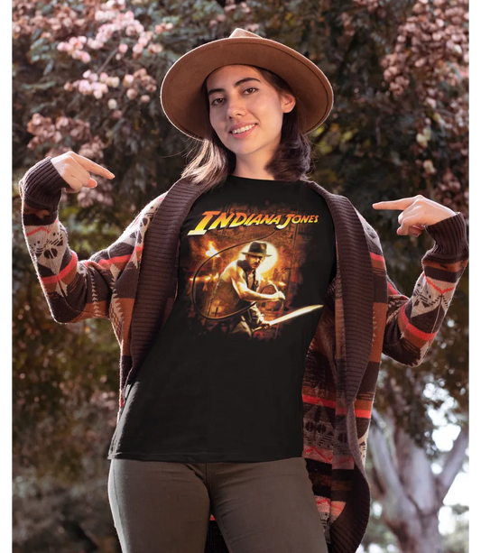 Indiana Jones Classic Pose T-Shirt -Women's