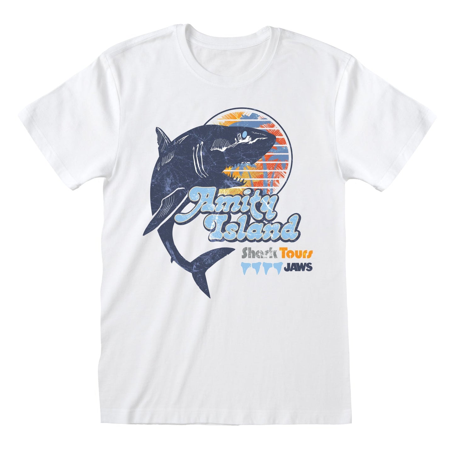 Jaws Amity Island Shark Tours Men's T-shirt