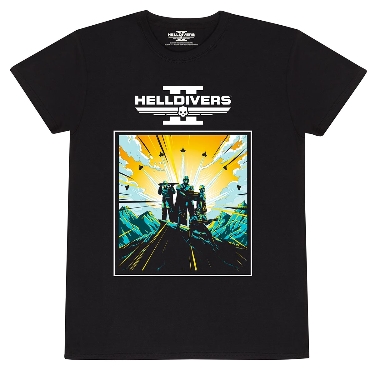 Helldivers 2 -  2D Art And Logo T-Shirt