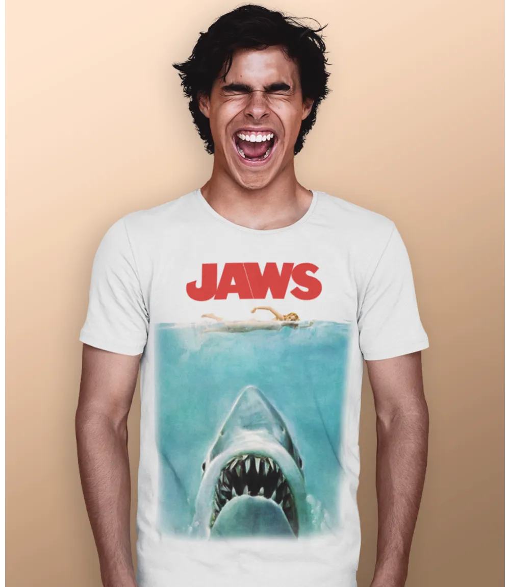 Jaws Movie Poster T-Shirt - Men's/Unisex