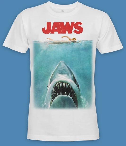 Jaws Movie Poster T-Shirt - Men's/Unisex