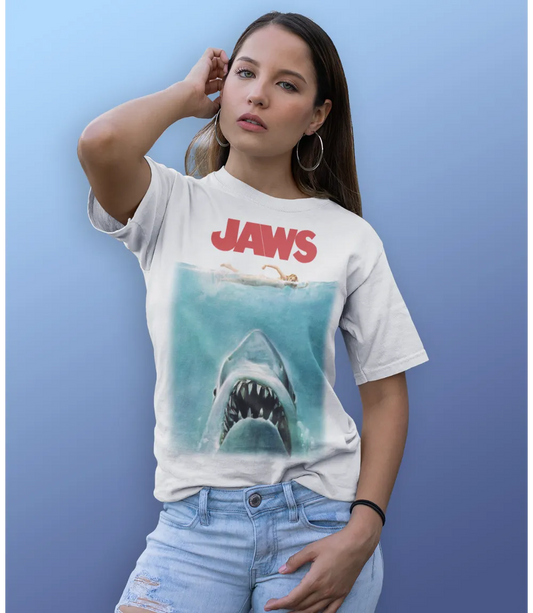 Jaws Movie Poster T-Shirt - Women's