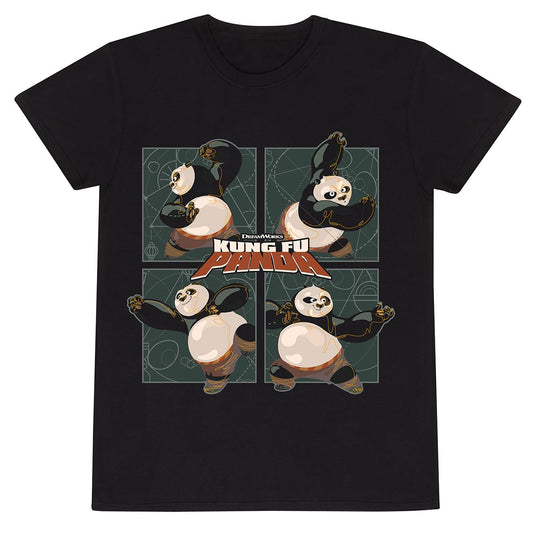 Official Dreamworks Kung Fu Panda Fighting Stance T-Shirt - Men's/Unisex