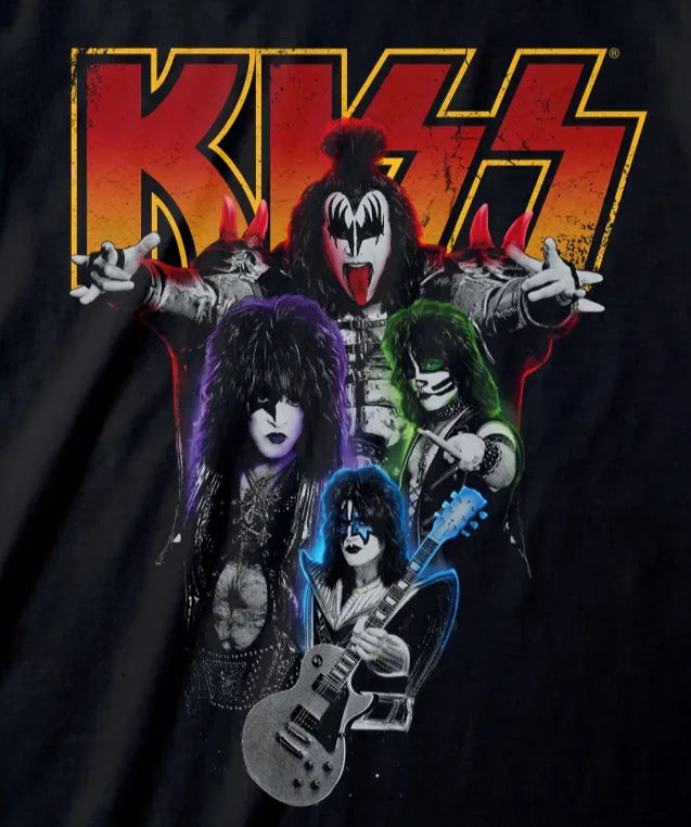 KISS Group Men's Band T-Shirt