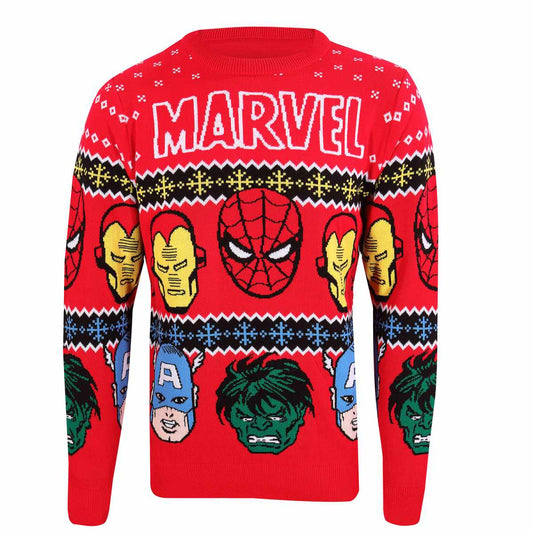 Marvel Comics - Faces - Knitted Jumper