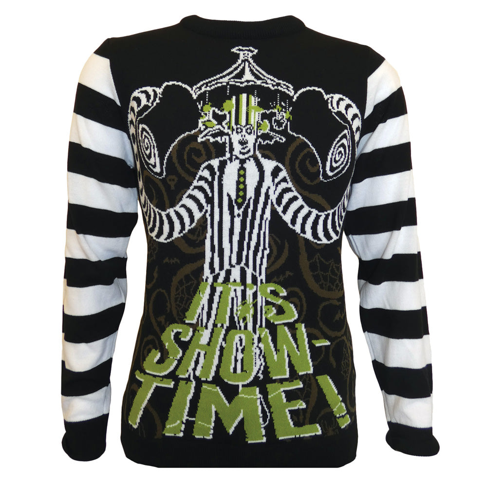 Beetlejuice - It's Showtime - Knitted Jumper