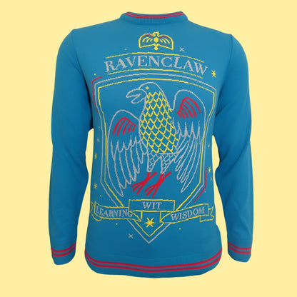 Harry Potter - Ravenclaw Eagle Crest - Knitted Jumper