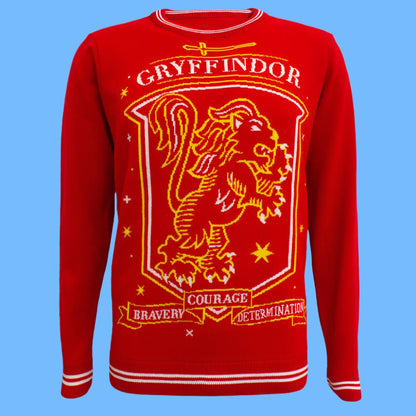 Harry Potter - Gryffindor Lion Crest - Knitted Jumper