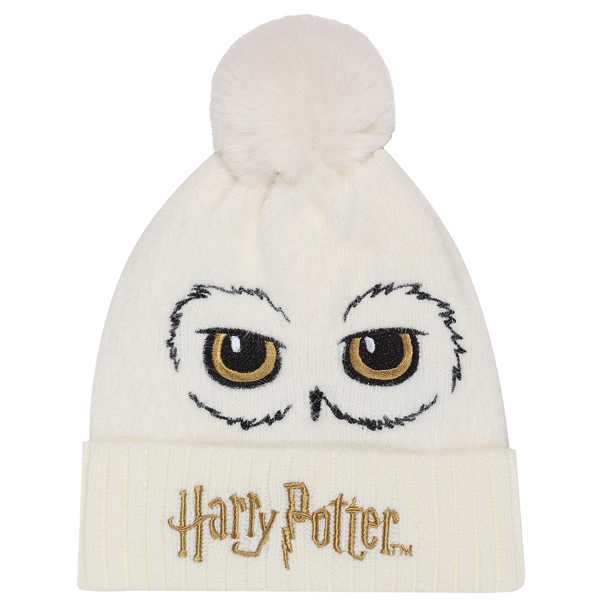 Harry Potter Hedwig Pom Pom Beanie