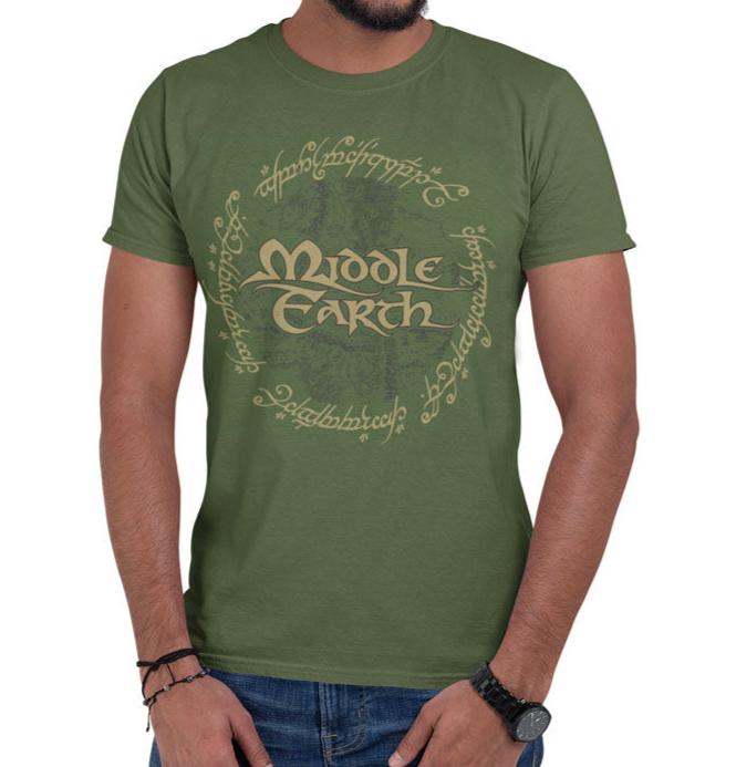 Lord Of The Rings Middle Earth T-Shirt