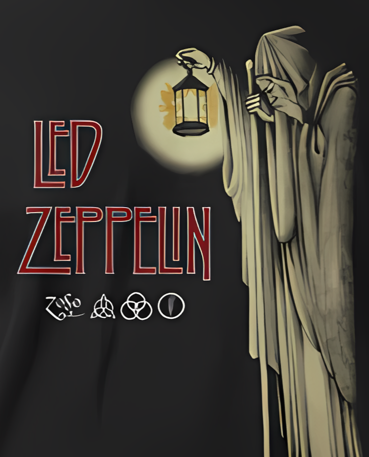 Led Zeppelin - Hermit T-Shirt - Men's/Unisex