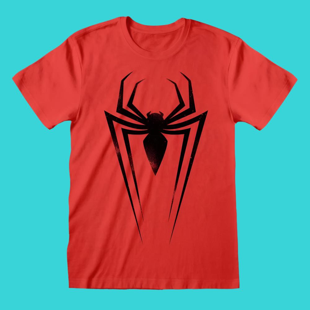 Marvel Comics Spider-Man Black Spider Symbol T-Shirt