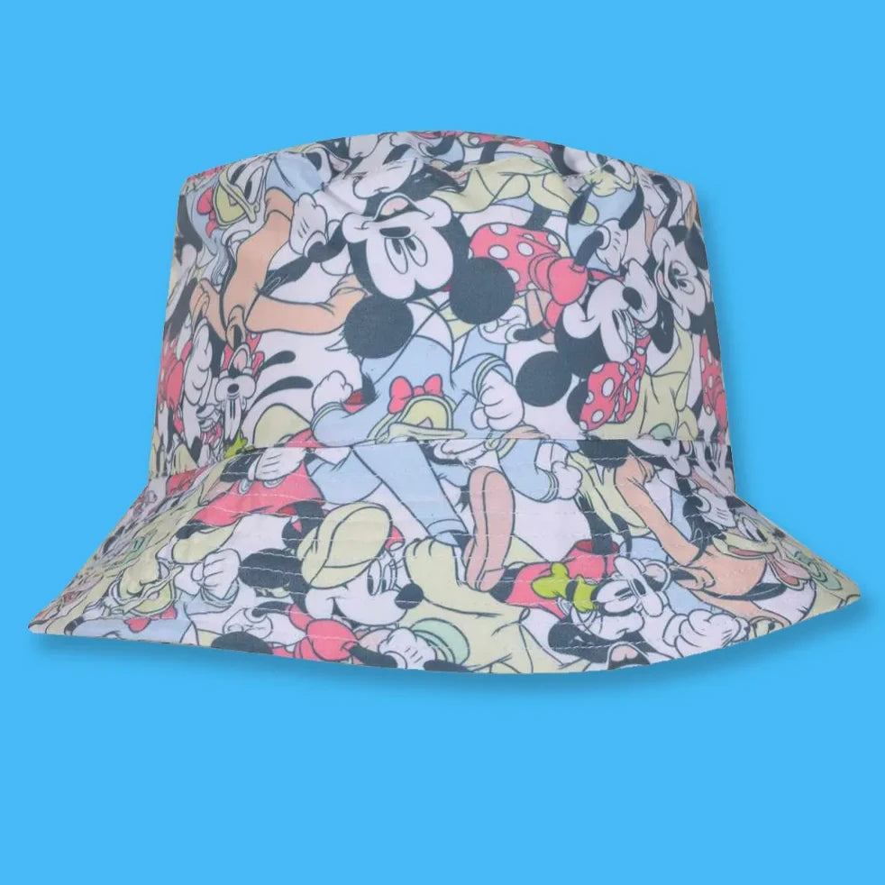 Disney Mickey and Friends Besties All over Summer Bucket Hat
