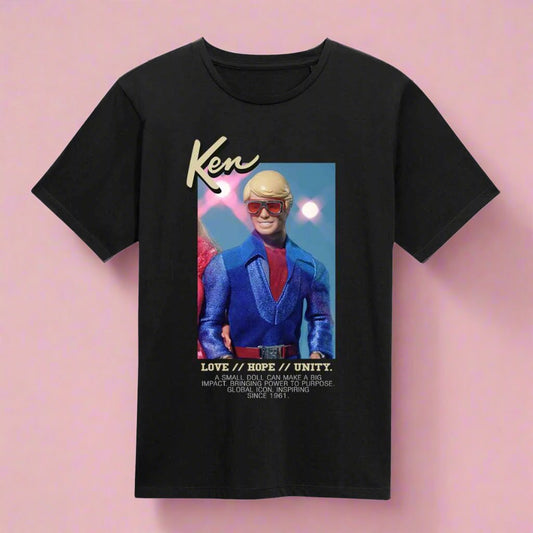 Barbie - Ken Love Hope Unity T-Shirt - Unisex