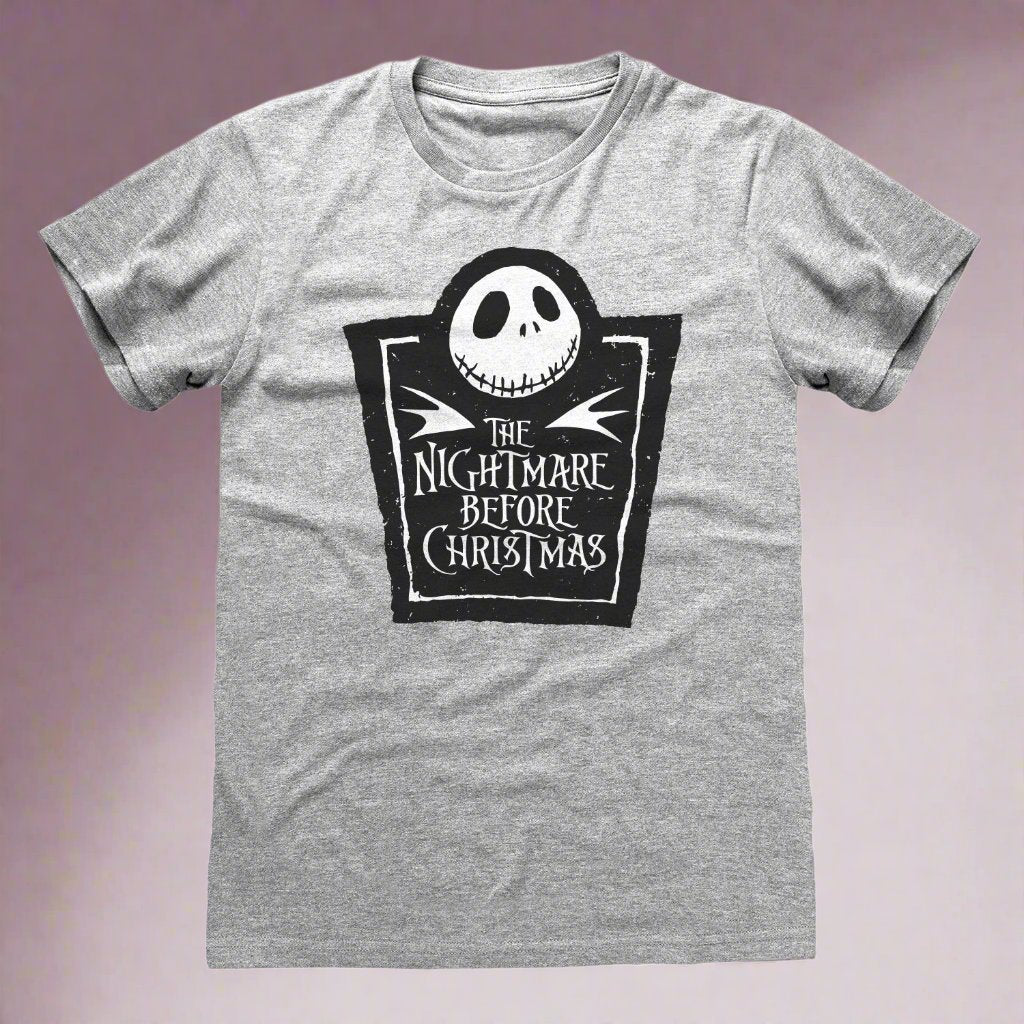 Disney Nightmare Before Christmas Box Logo T-Shirt