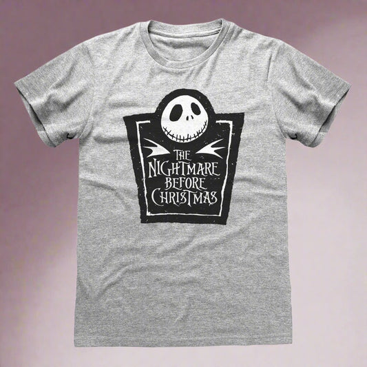 Disney Nightmare Before Christmas Box Logo T-Shirt