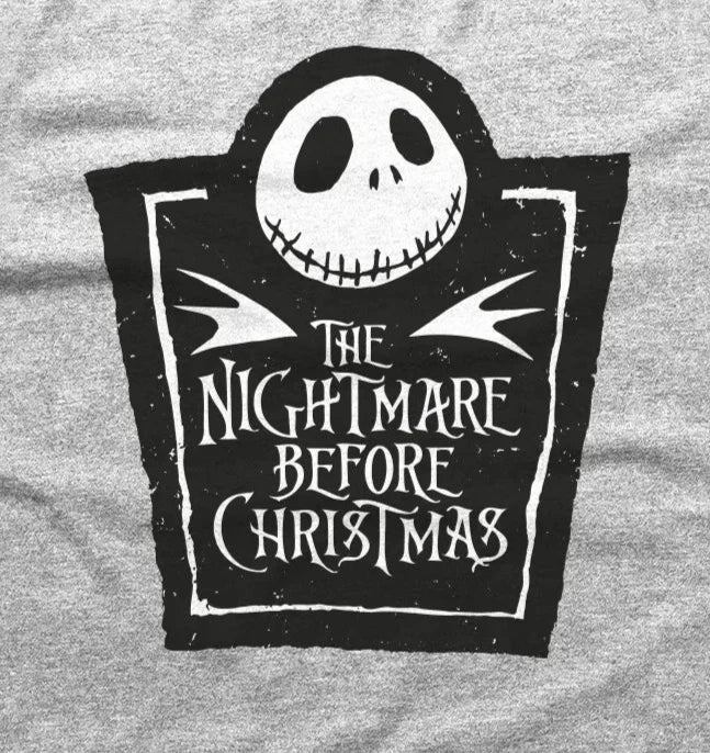 Disney Nightmare Before Christmas Box Logo T-Shirt