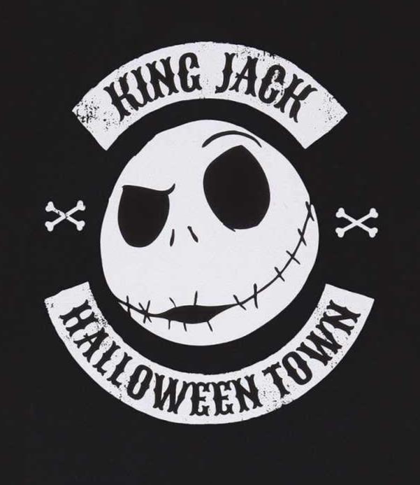 Disney Nightmare Before Christmas Jack Crest T-Shirt