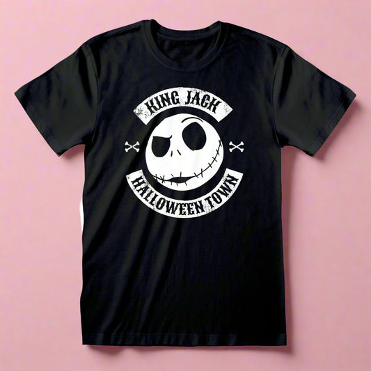 Disney Nightmare Before Christmas Jack Crest T-Shirt