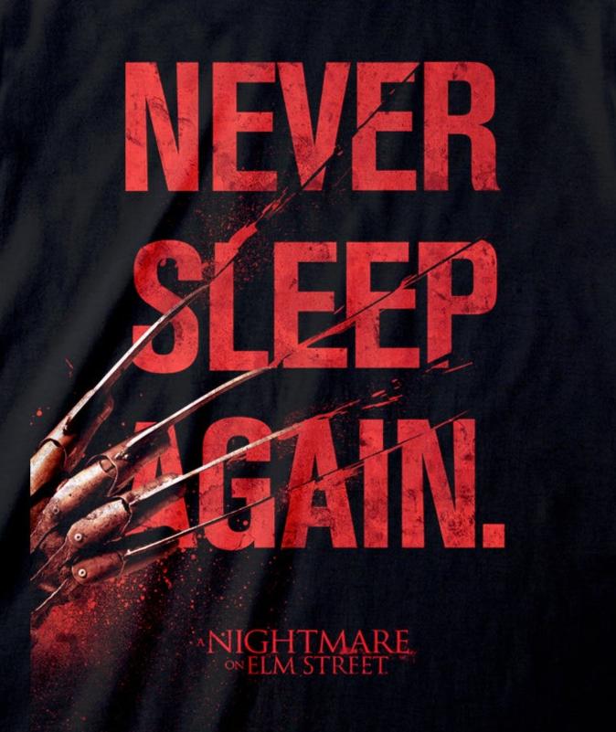 Nightmare On Elm Street Never Sleep Again Unisex T-Shirt