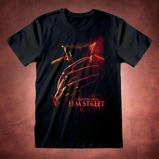 Nightmare On Elm St, Movie Poster T-Shirt