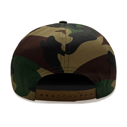 Jurassic Park Gold Logo Camo Unisex Adults Snapback Cap